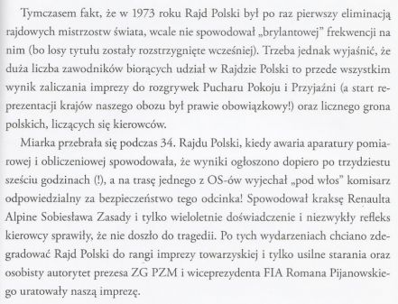 Rajd Polski - historia