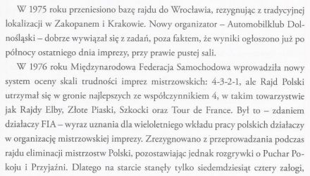 Rajd Polski - historia