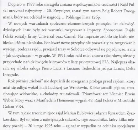 Rajd Polski - historia