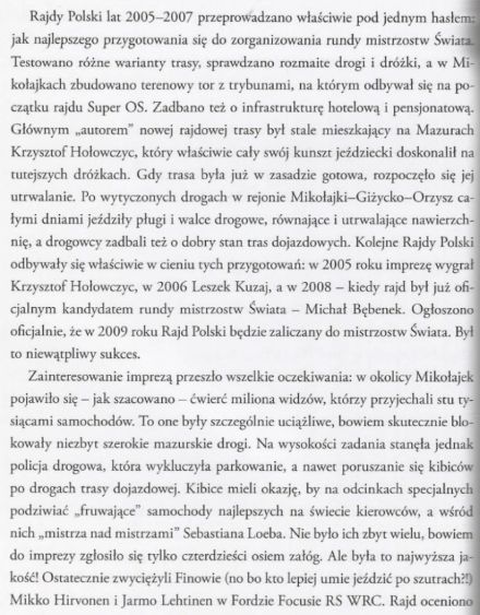 Rajd Polski - historia