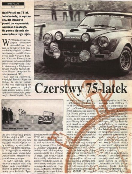 Historia Rajdu Polski