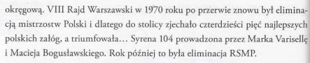 Historia rajdu Warszawskiego
