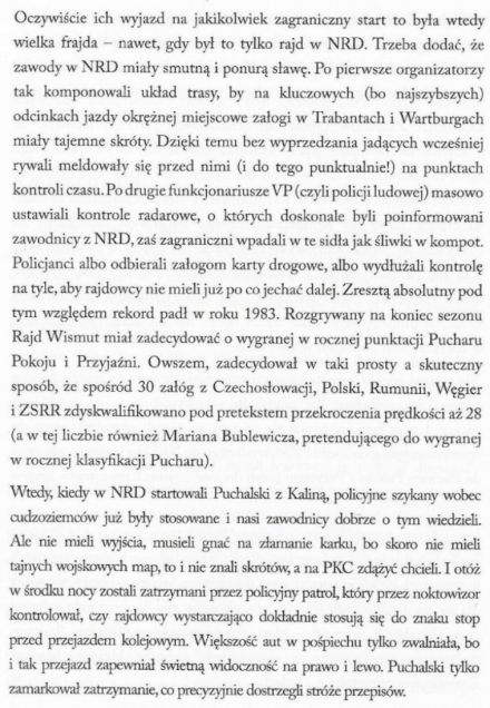 Śmieszne historie rajdowe.