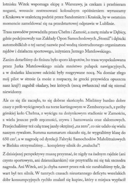 Śmieszne historie rajdowe.
