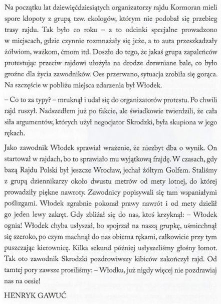 Śmieszne historie rajdowe.