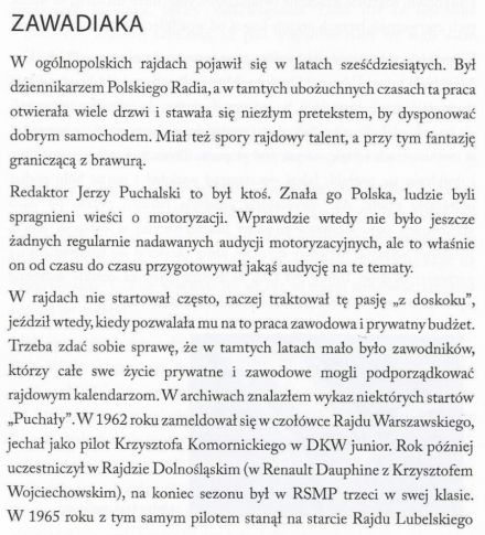Śmieszne historie rajdowe.
