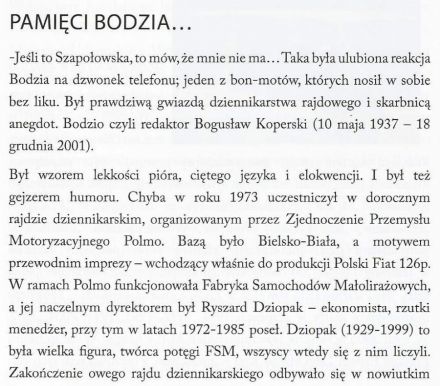 Śmieszne historie rajdowe.