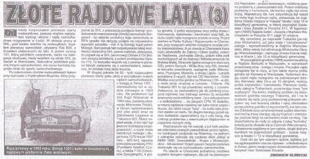 Złote rajdowe lata