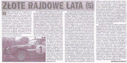 Złote rajdowe lata