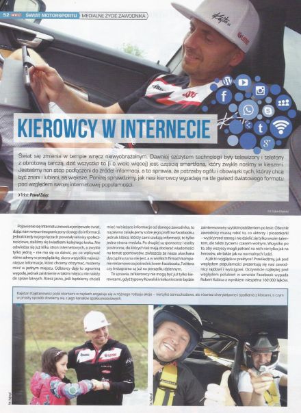 Kierowcy w internecie