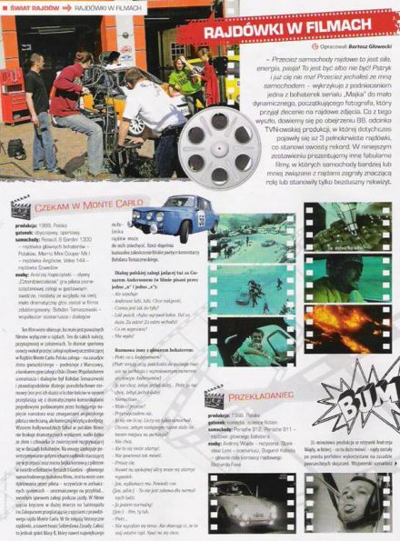 Rajdówki w filmach