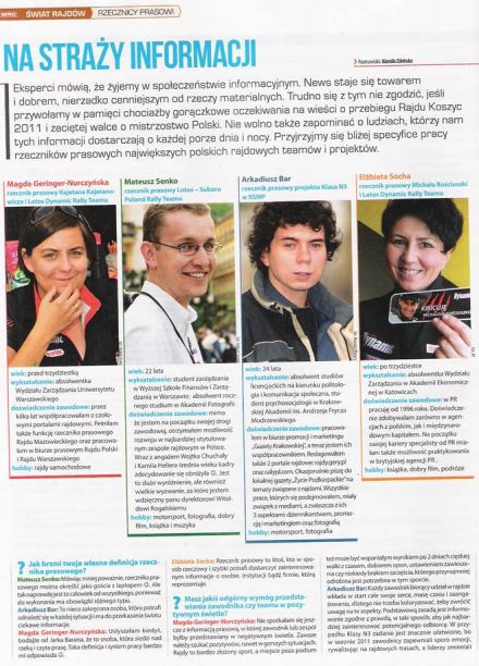 Rzecznicy prasowi i media