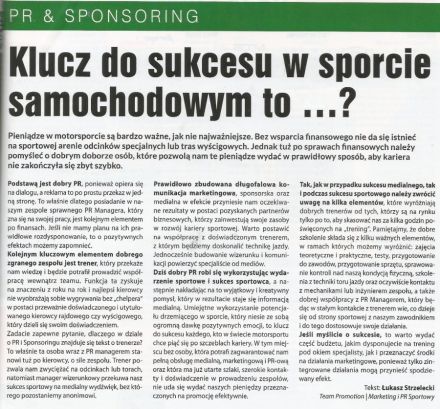 Sponsoring-klucz do sukcesu
