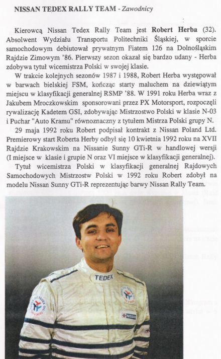 Nissan Tedex Rally Team