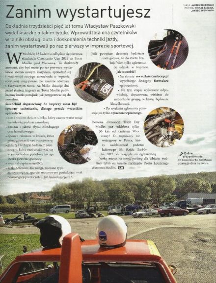 Zanim wystartujesz