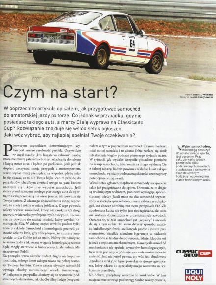 Czym wystartować?