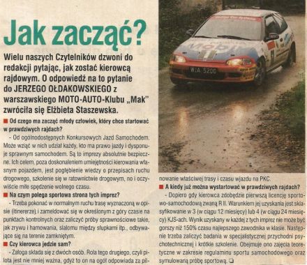Zanim wystartujesz