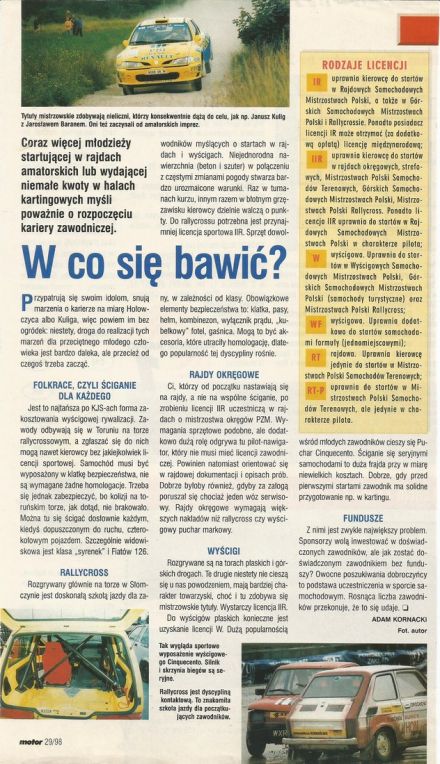 Zanim wystartujesz