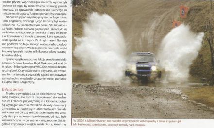 Wpadki rajdówek WRC