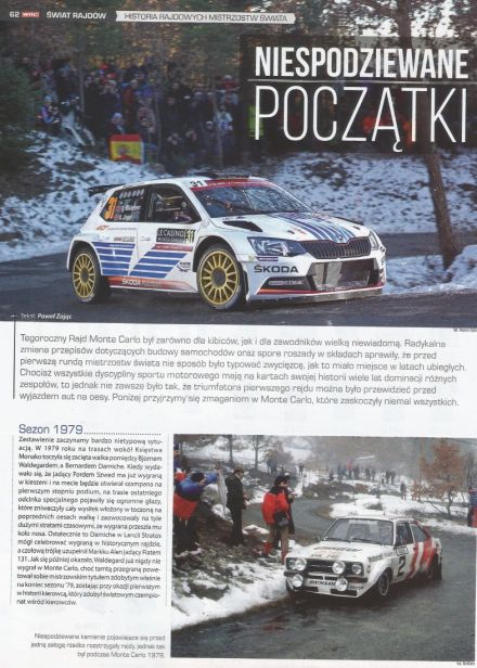 Historia rajdów WRC