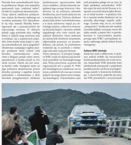 Historia Subaru Impreza WRC.