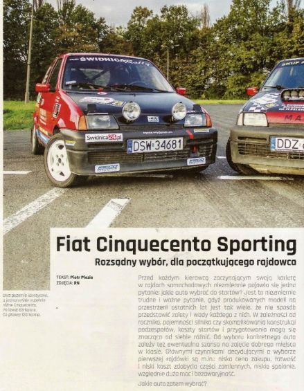 Fiat Cinquecento Sporting