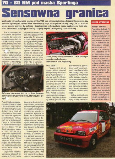 Fiat Cinquecento Sporting