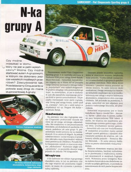 Fiat Cinquecento Sporting