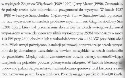 Polskie ciężarówki w sporcie.