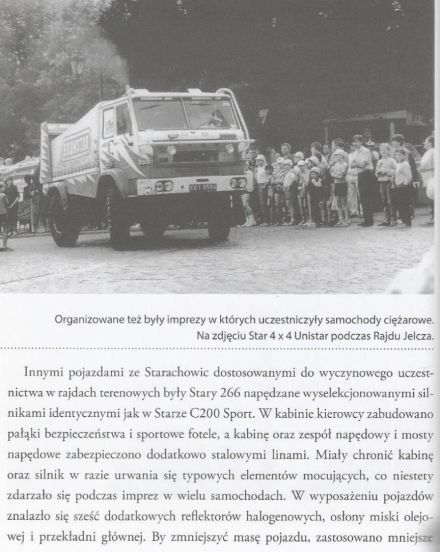 Polskie ciężarówki w sporcie.