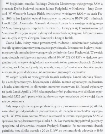 Historia polskich wyścigówek