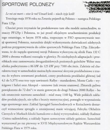 Sportowa historia Poloneza