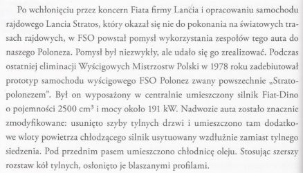 Sportowa historia Poloneza