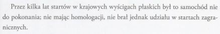 Historia startów Poloneza