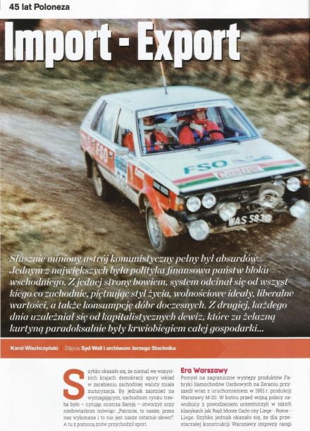 Sportowa historia Poloneza