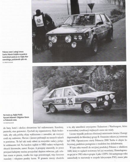 Historia startów Poloneza