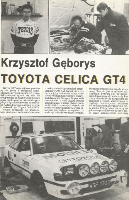 Toyota Celica GT 4 / ST165.