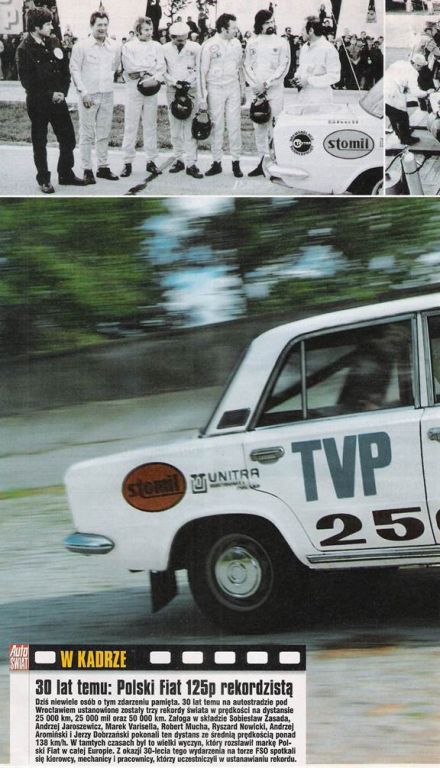 Polski Fiat 125p – rekord