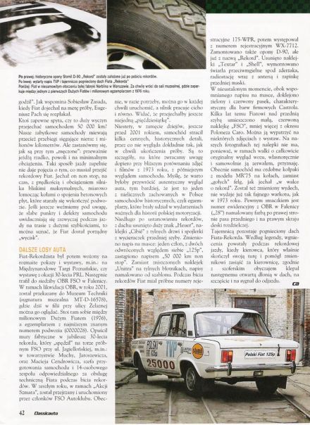 Polski Fiat 125p – rekord