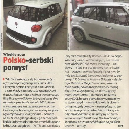 Fiat 500 L rallycross