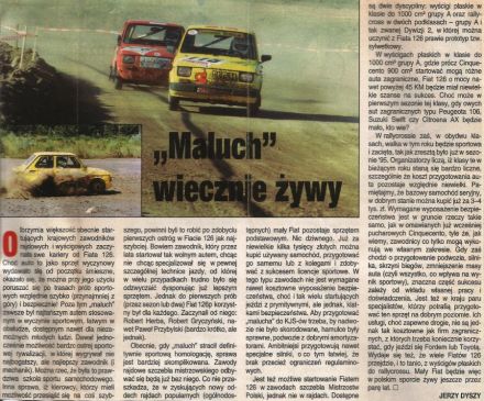 Polski Fiat 126p - rallycross