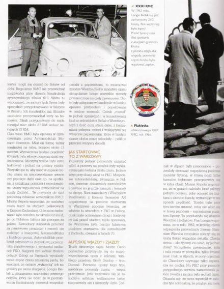 Historia startów Syreny w Monte Carlo