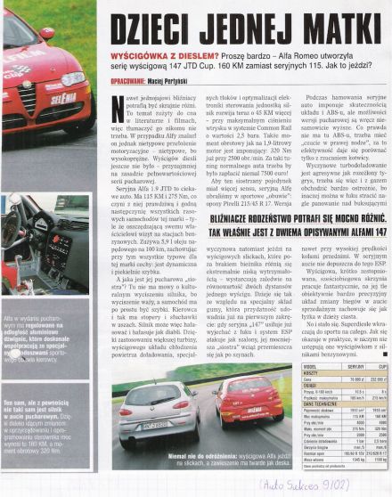 Alfa Romeo 147 JDT Cup
