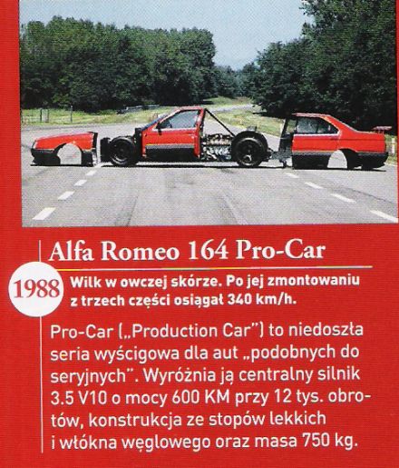 Alfa Romeo 164 Pro-Car.