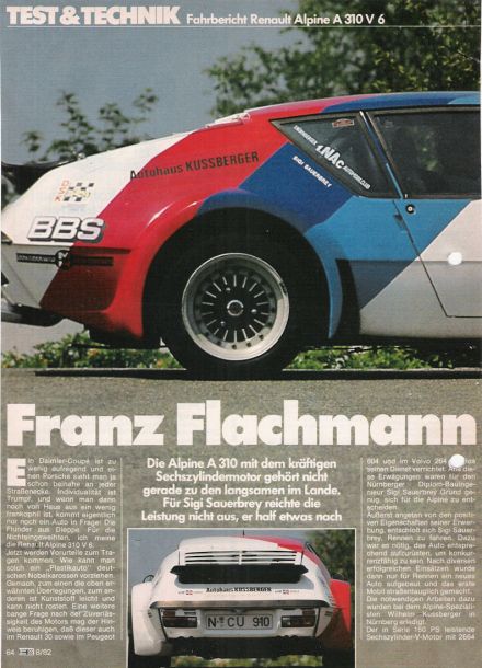 Alpine Renault A 310 V6