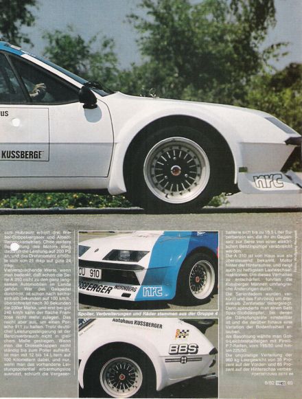 Alpine Renault A 310 V6