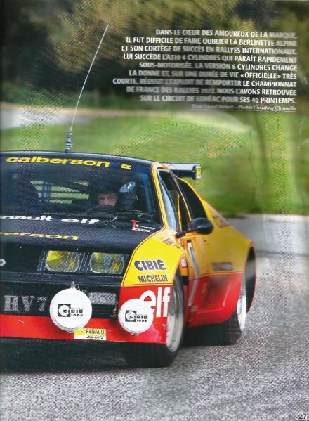 Alpine Renault A310 V6