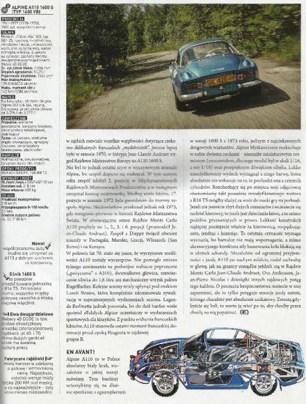 Alpine Ranault A110
