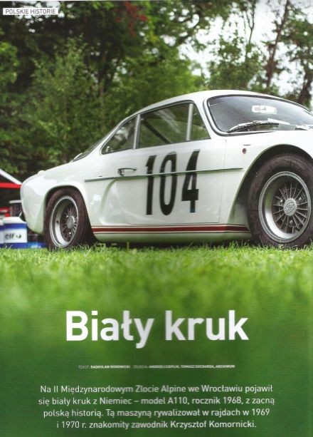 Alpine Renault A 110.