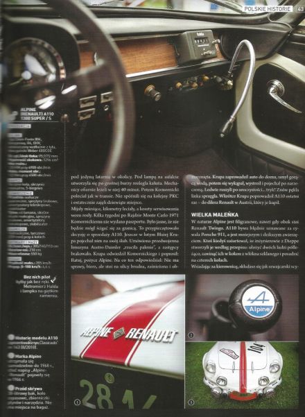 Alpine Renault A 110.